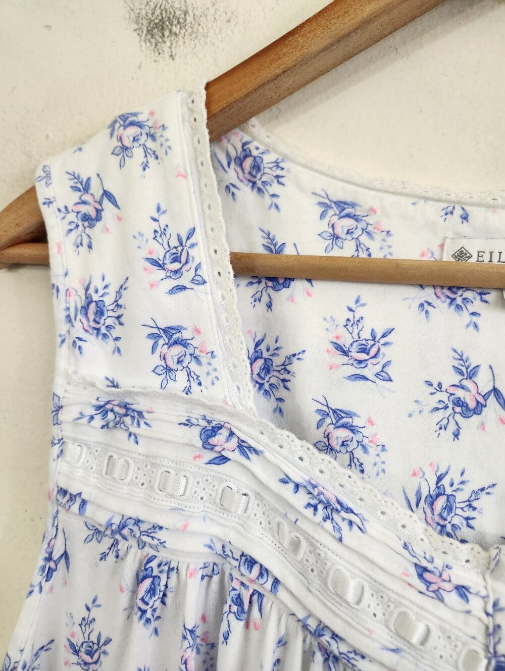 Eileen West Cotton Floral Nightgown - Picture 3 of 8